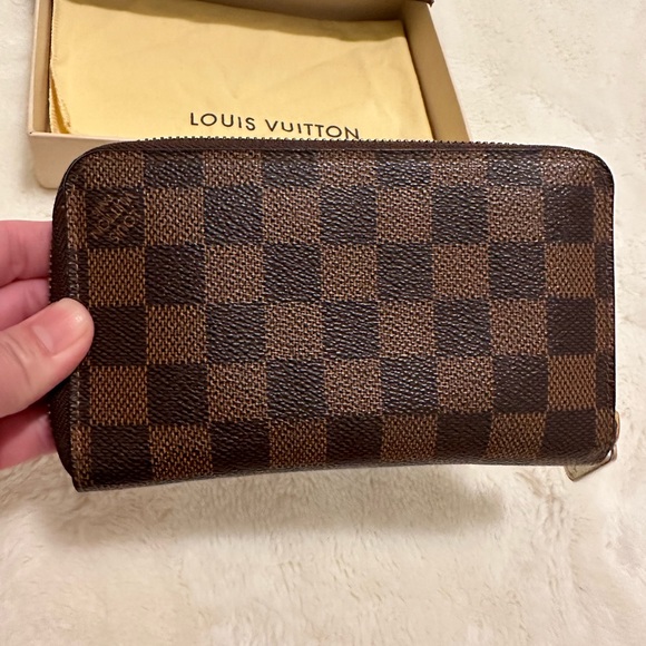 LV zippy wallet Damier Ebene - Picture 8 of 10